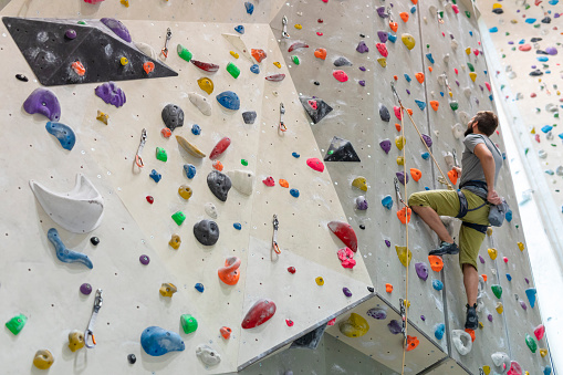 Polyurethane climbing holds