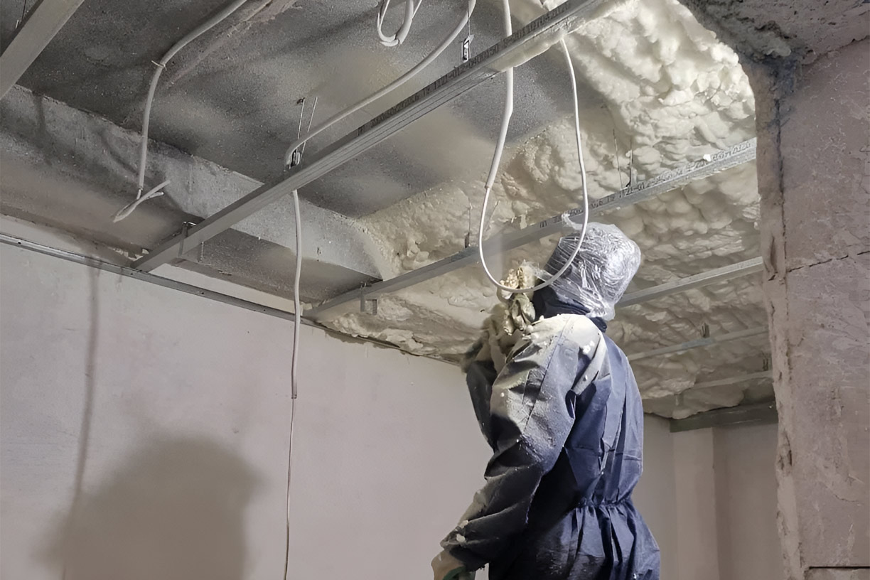 Acoustic insulation for buildings