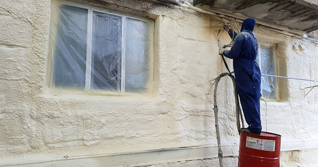 Heat insulation spray