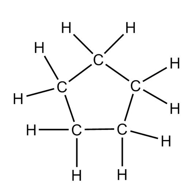 ویژگی‌های فیزیکی و شیمیایی سیکلوپنتان