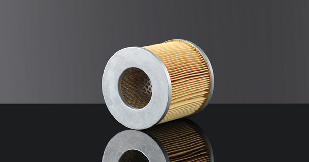 Air and oil filter adhesive